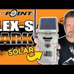Spypoint FLEX S Dark Cellular Trail Cam: ☀️Solar Panel🔋, No Glow Shots and 40 Megapixel Photos