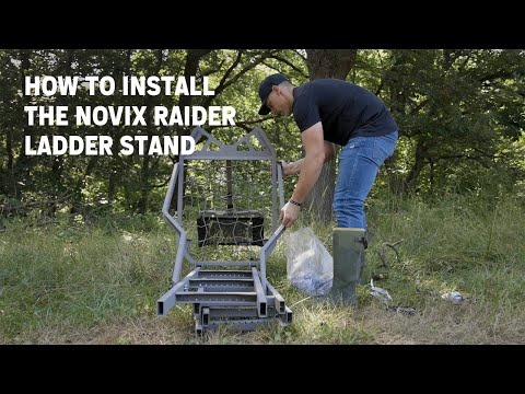 How to Install the Novix Raider™ Ladder Stand