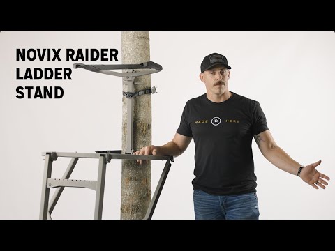 Novix Raider™ Ladder Stand Features and Breakdown