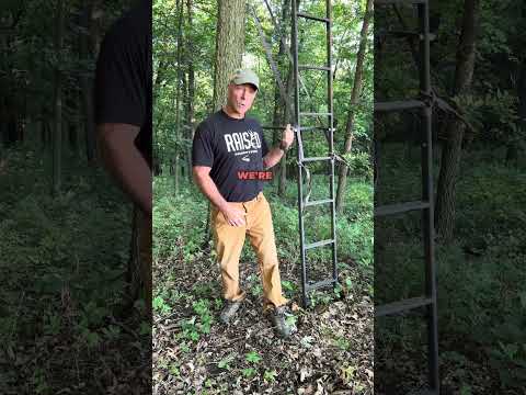 You Should Always Have A Ladder Stand In Your Arsenal #hunting #deerhunting #bowhunting #tips #deer